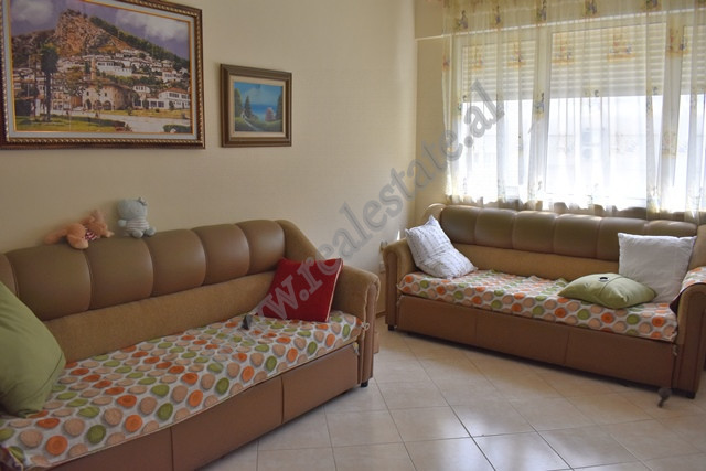 Two bedroom apartment for sale close to Komuna e Parisit area in Tirana, Albania.
It is positioned 